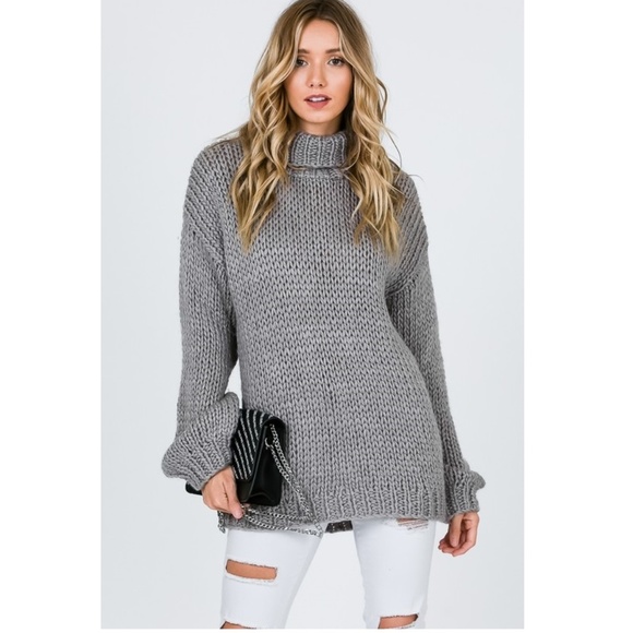 Glam Girl Fashion Sweaters - NWT LUXURIOUS!  Hand Spun Yarn Marshmallow Sweater